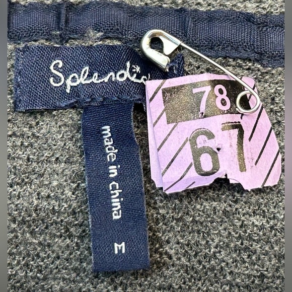 Splendid Gray Women's Cardigan Sweater - Picture 13 of 16